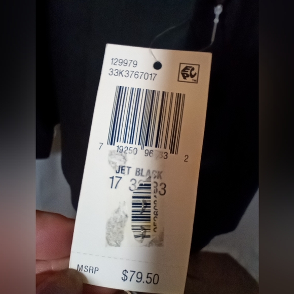 Calvin Klein TAG,ButtonUp Shirt, Men,  Collar, Bttn Cuffs, Black, 32-33/17 - Picture 3 of 15